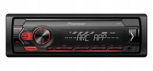 Radio samochodowe PIONEER MVH-S120UB USB/AUX/Android (czerwone) - 2871132323