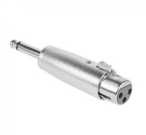 Przejcie Jack wt.6,3mono-gn.mikrofonowy 3p XLR - ZLA0313-2 - 2848660750