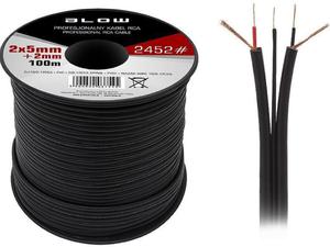 Przewd 2xRCA AUDIO 2Cx5mm+sterujcy - 2835346671