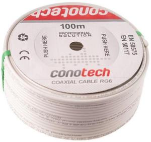 Conotech Kabel koncentryczny antenowy telewizyjny satelitarny NS50TRI (100m) - 2871732879