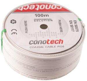 Conotech Kabel koncentryczny antenowy telewizyjny satelitarny NS100TRI (100m) - 2871732880