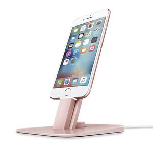 Twelve South HiRise Deluxe - podstawka z kablami Lightning i MicroUSB (rowe zoto) - 2859480104