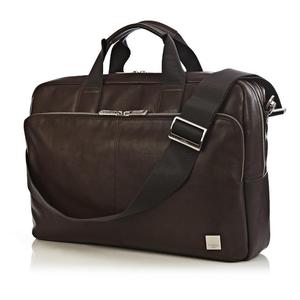 Knomo Amesbury - torba skrzana do notebooka 15" (brzowa) - 2859480261