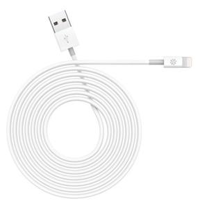 Kanex SureFit - kabel ze zczem Lightning 200cm (biay) - 2859480329