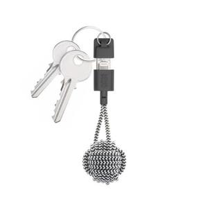Native Union Key - brelok na klucze z kablem Lightning (zebra) - 2859480630