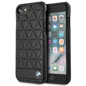 BMW Hexagon Case - Etui skrzane iPhone 8 / 7 (czarny) - 2859480738