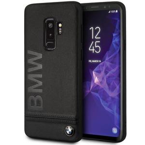 BMW Signature - Skrzane etui Samsung Galaxy S9+ (czarny) - 2859480744