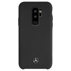 Mercedes Silicone Line - Etui Samsung Galaxy S9+ (czarny) - 2859480767