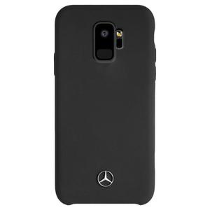 Mercedes Silicone Line - Etui Samsung Galaxy S9 (czarny) - 2859480768