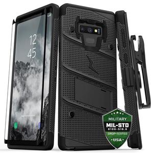 Zizo Bolt Cover - Pancerne etui Samsung Galaxy Note 9 + szko (czarne) Etui pancerne ZIZO BOLT COVER do Galaxy Note 9 (czarne) - 2859480772