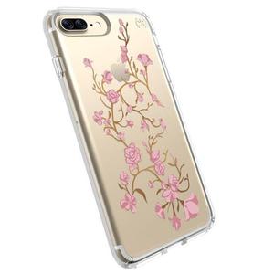 Speck Presidio Clear with Print - Etui iPhone 8 Plus / 7 Plus / 6s Plus (Goldenblossoms Pink/Clear) - 2859480818
