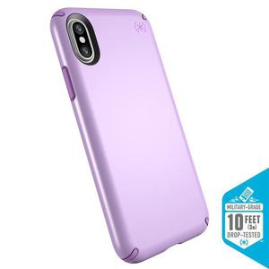 Speck Presidio Metallic - Etui iPhone X (Taro Purple Metallic) - 2859480827