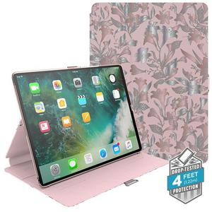 Speck Balance Folio Print - Etui iPad 9.7" (2018/2017) / iPad Pro 9.7" / iPad Air 2 / iPad Air (Rose Gold) - 2859480872