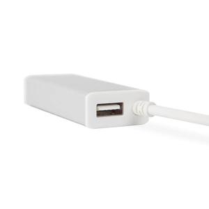 Moshi USB 3.0 to Gigabit Ethernet Adapter - Aluminiowa przejciwka z USB 3.0 na Gigabit Ethernet (srebrny) - 2859480883