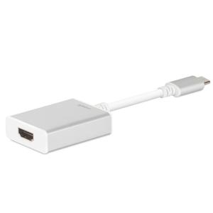 Moshi USB-C to HDMI Adapter - Aluminiowa przejciwka z USB-C na HDMI (srebrny) - 2859480885