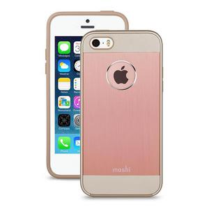 Moshi iGlaze Armour - Etui aluminiowe iPhone SE / 5s / 5 (Golden Rose) - 2859480891