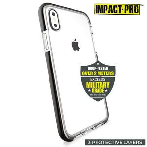 PURO Impact Pro Flex Shield - Etui iPhone XR (czarny) - 2859480963