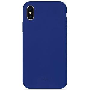 PURO ICON Cover - Etui iPhone Xs Max (granatowy) Limited edition - 2859480983