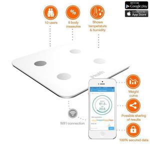 iHealth Core Wireless Body Composition Scale - Automatyczny analizator skadu ciaa z pomiarem temperatury otoczenia iOS/Android (WiFi) - 2859481051