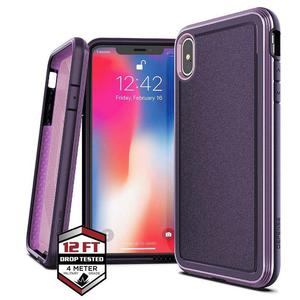 X-Doria Defense Ultra - Pancerne etui iPhone Xs Max (fioletowa) - 2859481073