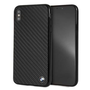 BMW Real Carbon Fiber Case - Etui aluminiowe do iPhone Xs Max (czarne) - 2859481351