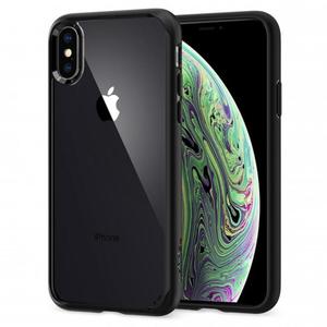 Spigen Ultra Hybrid etui do iPhone Xs / X (czarna ramka) - 2859481373