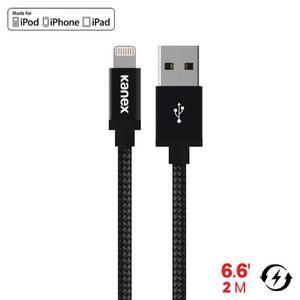 Kanex MiColor Premium - Kabel MFi z Lightning do USB 2 m (czarny) - 2859481441