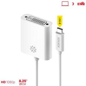 Kanex przejciwka z USB-C na DVI (21 cm) - 2859481449