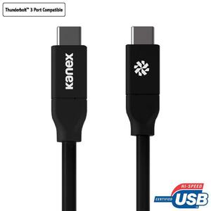 Kabel KANEX USB-C do adowania 5.0 A 2 m (czarny) - 2859481453