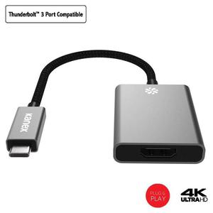 Kanex Premium Adapter USB-C na HDMI 4K 60 Hz (Space Gray) - 2859481454