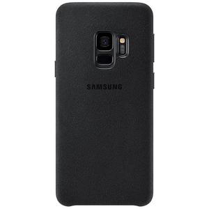 Samsung Alcantara Cover - Etui skrzane do Samsung Galaxy S9 (czarny) - 2859481529