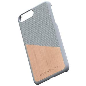 Nordic Elements Hel - Etui iPhone 8 Plus / 7 Plus / 6s Plus prawdziwe drewno klonowe (jasny szary) - 2859481710