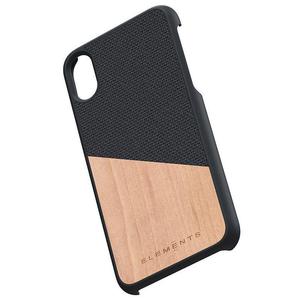 Nordic Elements Original Hel - etui iPhone Xs / X z drewnem klonowym (ciemny szary) - 2859481720