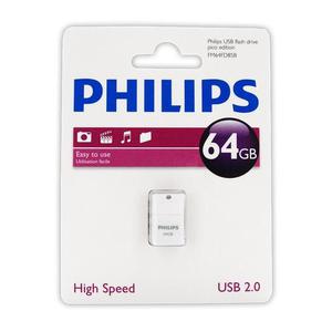 Philips Pendrive USB 2.0 64GB - Pico Edition (fioletowy) - 2859481879