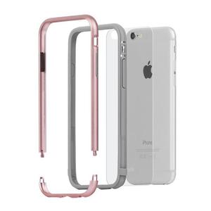 Moshi iGlaze Luxe - Etui z aluminiow ramk iPhone 6/6s (rowa ramka) - 2859481881