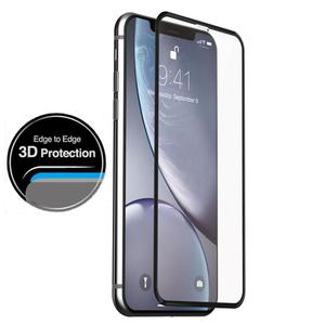 Just Mobile Xkin 3D - Szko hartowane iPhone XR (czarna ramka) - 2859481909