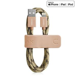 Momax Elite link - Kabel USB do Lightning MFi + stojak 1m (zoty) - 2859482293