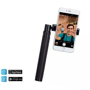 Uniwersalny kij do selfie i wideo 4K Momax Selfie Pro + pilot Bluetooth (czarny) - 2859482421