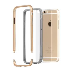 Moshi iGlaze Luxe - Etui z aluminiow ramk iPhone 6s / 6 (Satin Gold) - 2859482503