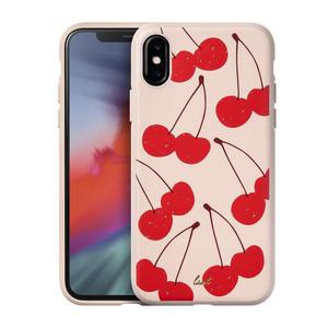 Laut TUTTI FRUTTI - Etui iPhone Xs / X o prawdziwym zapachu owocu (Cherry) - 2859482511