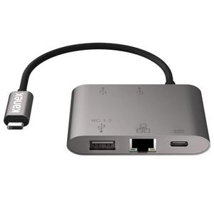 Kanex Adapter z USB-C na USB (x3) 1,5 A Power Delivery 60W + Gigabit Ethernet - 2859482548