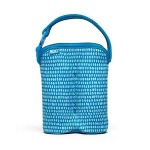 BUILT Bottle Buddy - Termoopakowanie do butelek podwjne (Dribble Dots Blue) - 2859482565