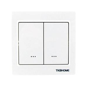 TKB Home TZ57 Plus - Dwukanaowy przecznik wiata Z-Wave Plus (biay) - 2859482727