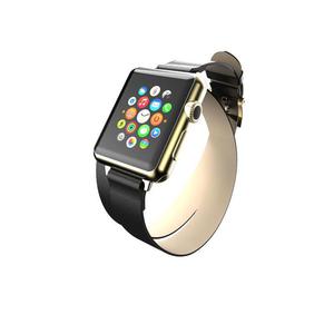 Incipio Reese Double Wrap - Skrzany pasek do Apple Watch 38mm (czarny) - 2859482755