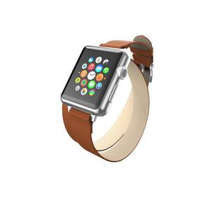 Incipio Reese Double Wrap - Skrzany pasek do Apple Watch 38mm (tan) - 2859482757