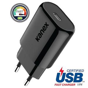 Kanex GoPower - adowarka sieciowa USB-C (Power Delivery) 18 W (czarna) - 2859483362