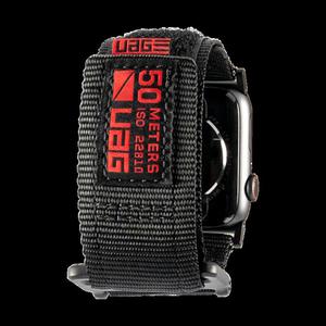 UAG Active Strap materiaowy pasek do Apple Watch 44/42 (czarny) - 2859483482