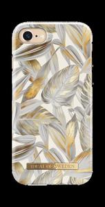 iDeal of Sweden - etui ochronne do iPhone 7/8 (Platinum Leaves) - 2859483512