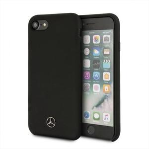 Mercedes Silicone Line Etui iPhone 8 / 7 (czarny) - 2859483558