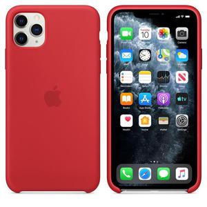 Apple Silicone Case - Silikonowe etui iPhone 11 Pro Max (czerwony) (PRODUCT)RED - 2859484171